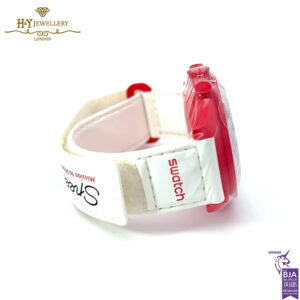 Swatch x Omega Bioceramic Moonswatch Mission to Mars - ref S033R100-15123