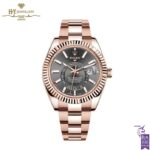 Rolex Sky-Dweller Rhodium Dial Everose Gold - ref 326935-0