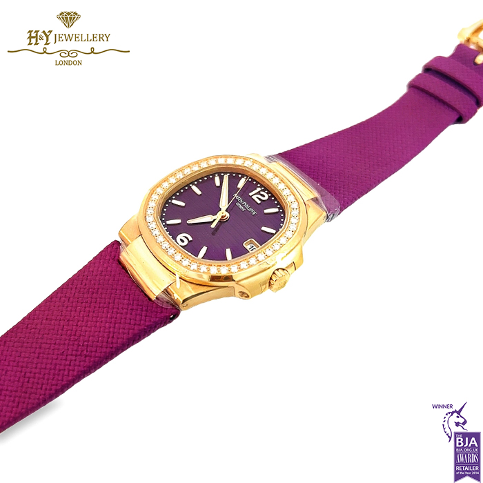 Patek Philippe Nautilus Ladies Rose Gold & Diamond- ref 7010R-013-16150
