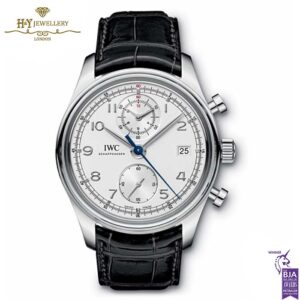 IWC Portugieser Chronograph Steel {DISCONTINUED} - ref IW390403 -0