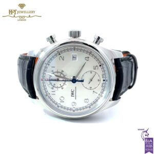 IWC Portugieser Chronograph Steel {DISCONTINUED} - ref IW390403 -15167