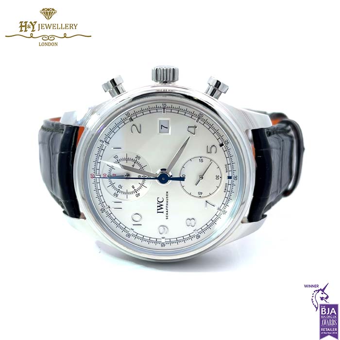 IWC Portugieser Chronograph Steel {DISCONTINUED} - ref IW390403 -15167