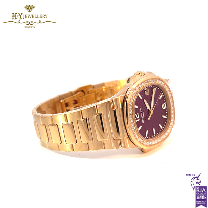 Patek Philippe Nautilus Ladies Rose Gold - ref 7010/1R-013-15070