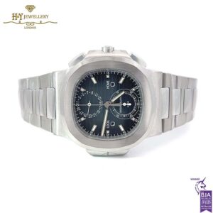 Patek Philippe Nautilus Travel Time Chronograph Stainless Steel - ref 5990/1A-001-15639