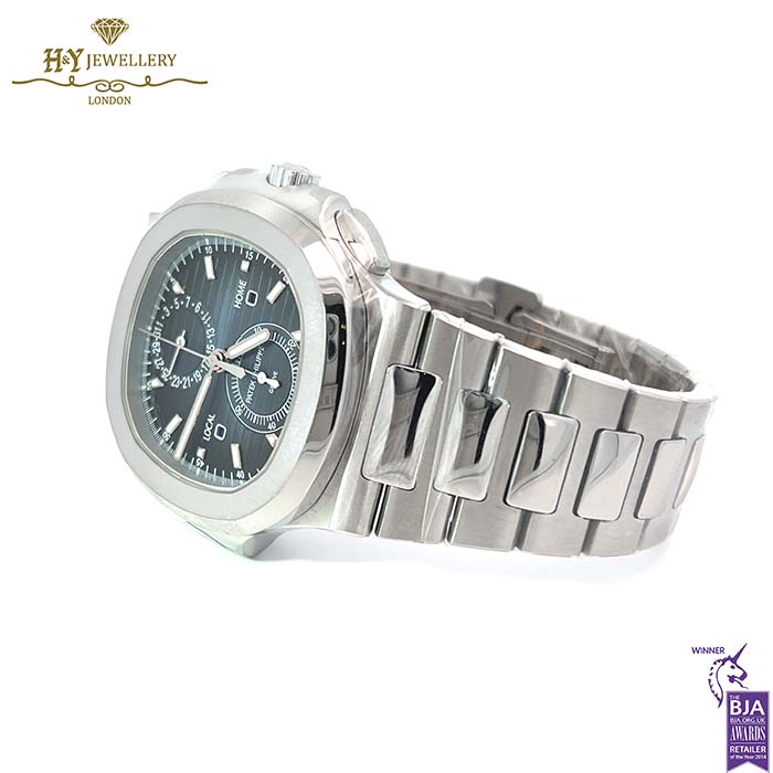 Patek Philippe Nautilus Travel Time Chronograph Stainless Steel - ref 5990/1A-001-15638