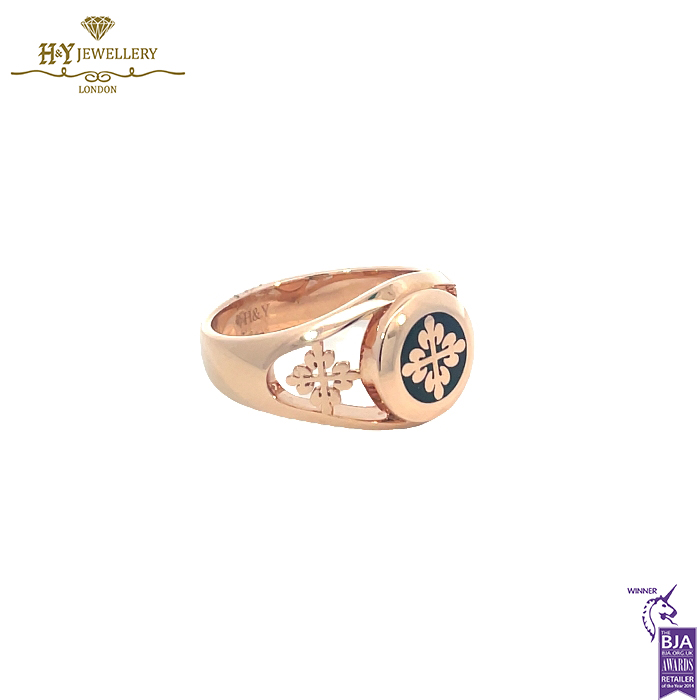 Patek Design Mens Ring Rose Gold - 10.93gr-14771