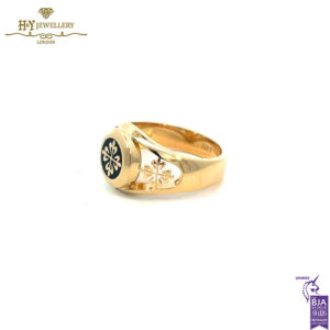 Patek Design Mens Ring Yellow Gold - 11.13gr-14788