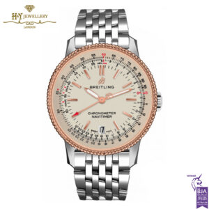 Breitling Navitimer Steel and Rose Gold - ref U17325211G1A1-0