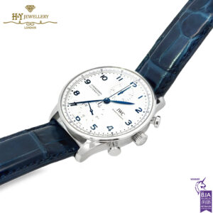 IWC Portuguese Chronograph Steel - ref IW371605-17101