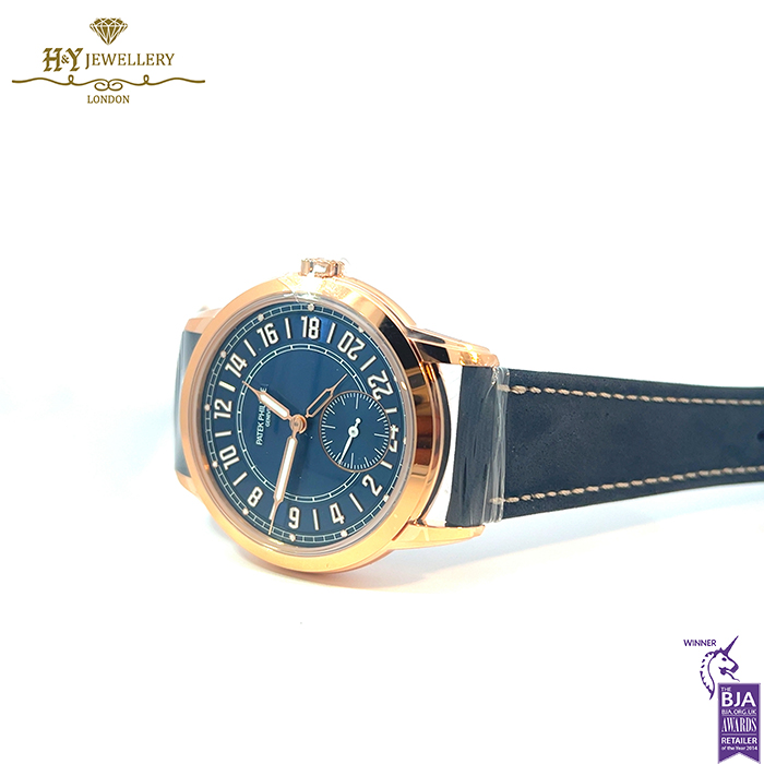 Patek Philippe Complications Calatrava Travel Time Rose Gold - ref 5224R-001-16679