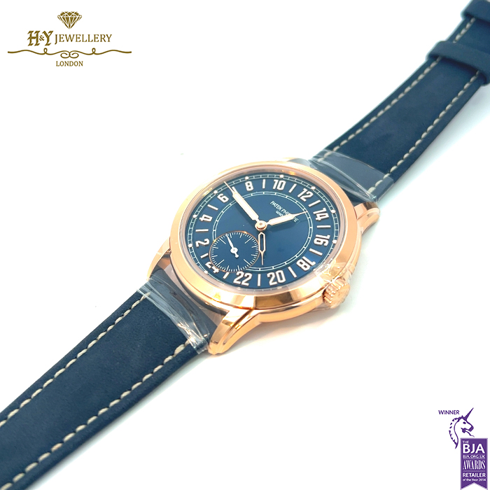 Patek Philippe Complications Calatrava Travel Time Rose Gold - ref 5224R-001-16681