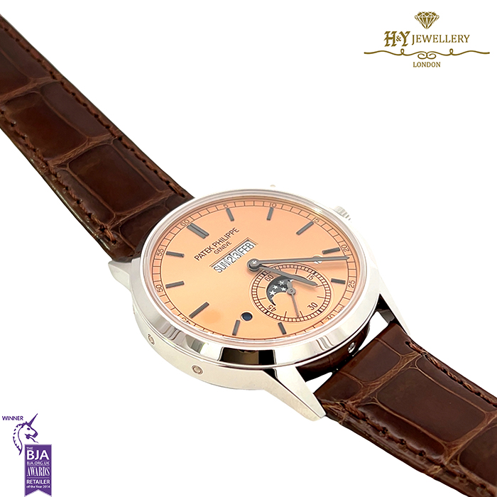 Patek Philippe Grand Complications Perpetual Calendar Platinum {DISCONTINUED} - ref 5236P-010-17093