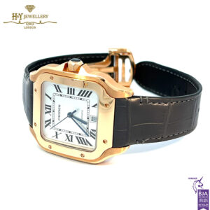 Cartier Santos De Cartier Rose Gold - ref WGSA0018-16733