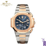 Patek Philippe Nautilus Chronograph Rose Gold And Steel {DISCONTINUED} - ref 5980/1AR-001-0