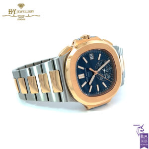 Patek Philippe Nautilus Chronograph Rose Gold And Steel {DISCONTINUED} - ref 5980/1AR-001-17110