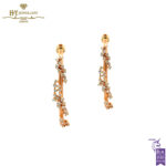 Scatter Small Hoops Earring Rose Gold Diamond - 0.70ct-0