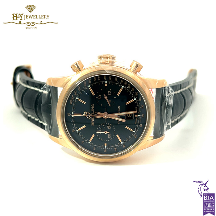 Breitling Transocean Chronograph Rose Gold - ref R4131012/BC07-17118