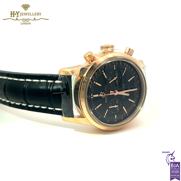 Breitling Transocean Chronograph Rose Gold - ref R4131012/BC07-17120