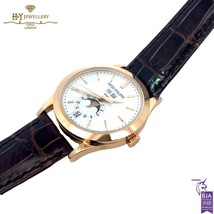 Patek Philippe Complications Annual Calendar Moon Phases Rose Gold {DISCONTINUED} - ref 5396R-011-17388