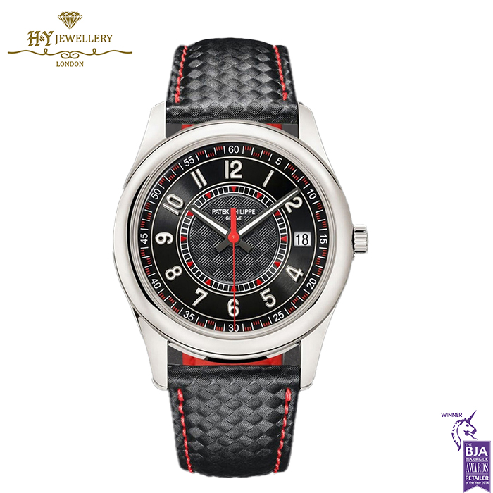 Patek Philippe Calatrava Black Date White gold - ref 6007G-010-0