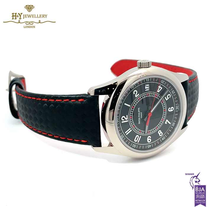Patek Philippe Calatrava Black Date White gold - ref 6007G-010-17482