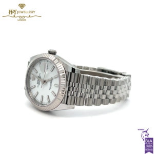 Rolex Datejust Silver Dial Stainless Steel & White Gold - ref M126334-0004-17797