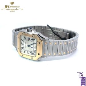 Cartier Santos de Cartier Steel & Yellow Gold - ref W2SA0033-17597