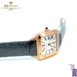 Cartier Santos-Dumont Watch Rose Gold - ref WGSA0022-17601