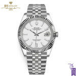 Rolex Datejust Silver Dial Stainless Steel & White Gold - ref M126334-0004-0
