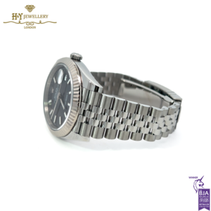 Rolex Datejust Black Dial Stainless Steel & White Gold - ref M126334-0018-17692