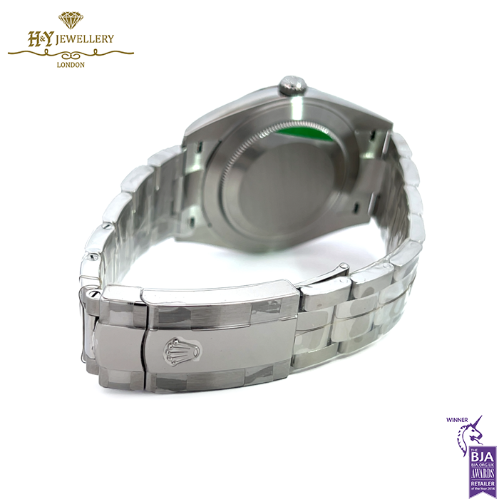 Rolex Datejust Slate Grey Dial Stainless Steel & White Gold - ref M126334-0013-17837