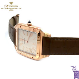Cartier Santos-Dumont Watch Rose Gold - ref CRWGSA0112-17861