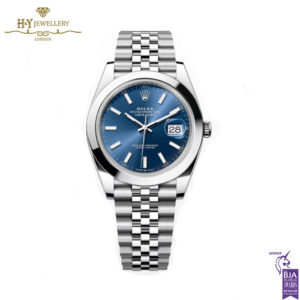 Rolex Datejust Bright blue Stainless Steel - ref M126300-0002-0