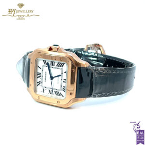 Cartier Santos De Cartier Rose Gold - ref WGSA0028-17923