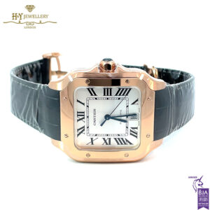 Cartier Santos De Cartier Rose Gold - ref WGSA0019-17927