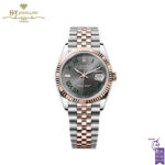 Rolex Date Just Slate Grey Dial Stainless Steel & Rose Gold - Ref M126231-0029-0