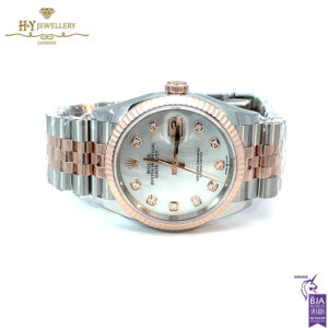 Rolex Date Just Mother of Pearl Dial Stainless Steel & Rose Gold - Ref M126231-0021-17938