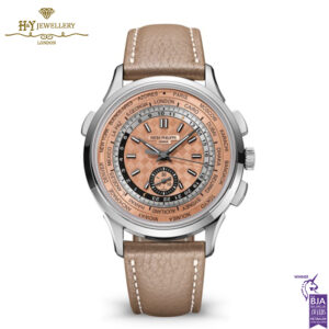Patek Philippe Complications World Time Flyback Chronograph Steel - ref 5935A-001-0