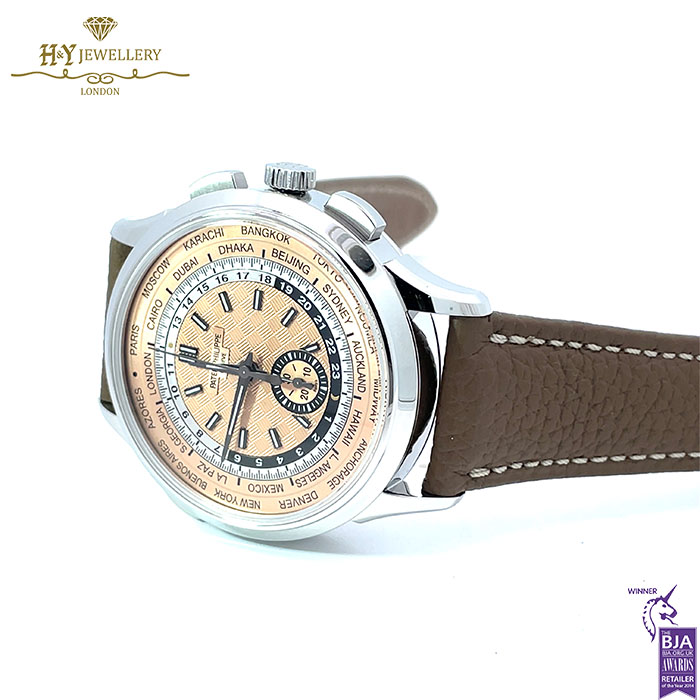 Patek Philippe Complications World Time Flyback Chronograph Steel - ref 5935A-001-18195