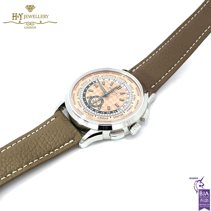Patek Philippe Complications World Time Flyback Chronograph Steel - ref 5935A-001-18197
