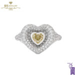 Canary Manaal White Gold & Diamond Ring - 2.04ct-0