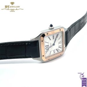 Cartier Santos-Dumont Watch Steel & Rose Gold - ref W2SA0037-18244