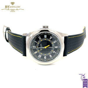 Patek Philippe Calatrava Black Date Ebony Black Dial White Gold - ref 6007G-001-18185