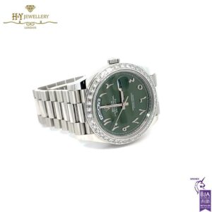 Rolex Day-Date Platinum Arabic Numerals - ref 228396TBR - Image 3