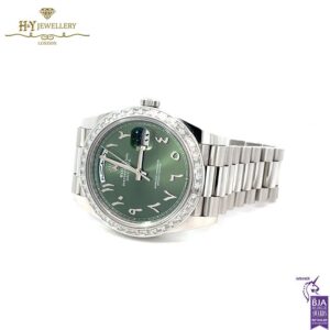 Rolex Day-Date Platinum Arabic Numerals - ref 228396TBR - Image 4