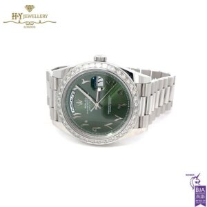 Rolex Day-Date Platinum Arabic Numerals - ref 228396TBR - Image 5